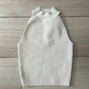 Allie Rose sleeveless turtle neck